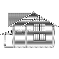 деревянные дома из бревна и срубы домов доступными по цене