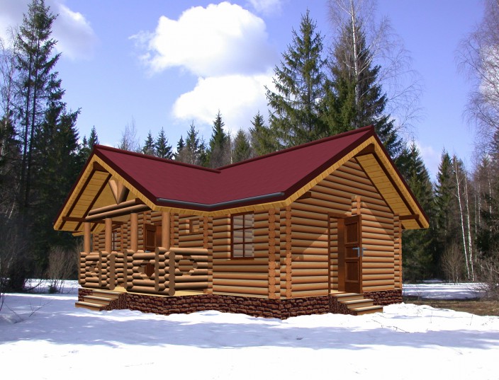 Строительство деревянных срубов для дома и бани