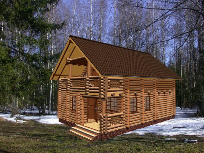сруб бани продажа